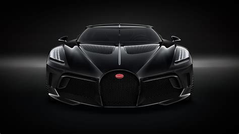 bugatti la voiture noire front.